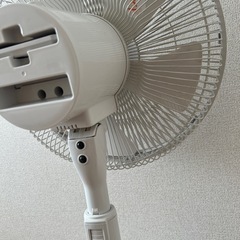 【女性限定】無印良品 扇風機・リモコン付き 2016年製の画像