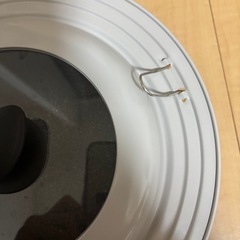 フライパンと蓋の画像