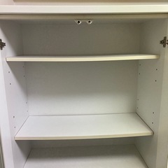 本棚　ホワイトの画像