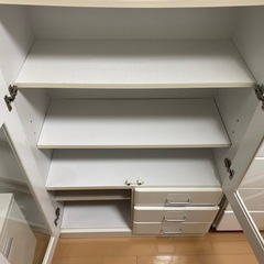 本棚　ホワイトの画像