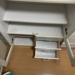 本棚　ホワイトの画像