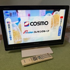 小型テレビSONY/AQUOSの画像