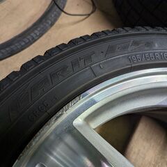 195/55R16 TOYO GARIT G5 スタッドレス 　ホンダ純正 アルミ 16-6.5J 5H/PCD114.3  の画像