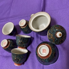 九谷焼　茶器
の画像