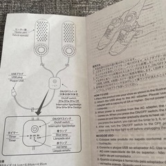 USB式シューズドライヤーの画像