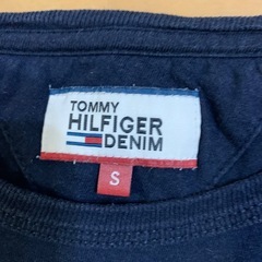 TOMMY HILFIGER DENIM 長袖Tシャツ ロゴプリント の画像