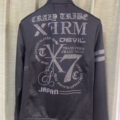 トランスフォーム/3/M/ジャージ/黒/シルバー/ブラック/ラインストーン/Xfrmの画像