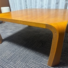 天童木工　中古　座卓　テーブル（2）幅755×奥行755×高さ335の画像