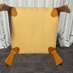 天童木工　中古　座卓　テーブル（2）幅755×奥行755×高さ335の画像