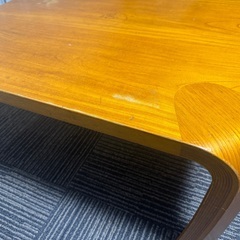 天童木工　中古　座卓　テーブル（2）幅755×奥行755×高さ335の画像