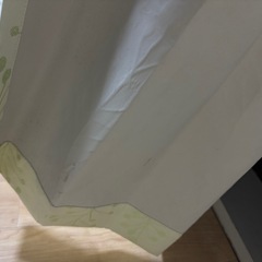 ニトリ　緑色　遮光カーテン 178cmの画像