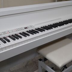 電子ピアノ KORG コルグ LP-380WH 2019製 動作品の画像