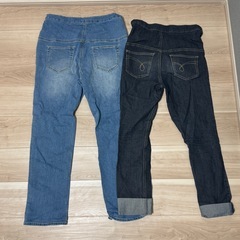 マタニティパンツ2着セットの画像