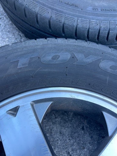 175/80R/15　テリオスキッド夏タイヤ　