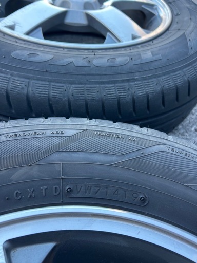175/80R/15　テリオスキッド夏タイヤ　