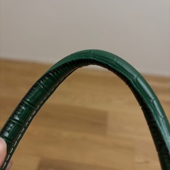 緑 グリーン ミニハンドバッグの画像