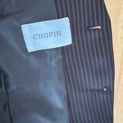 【CHOPIN】子供スーツ120cmネイビーストライプの画像