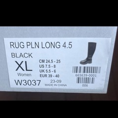 ABCマートロングブーツの画像