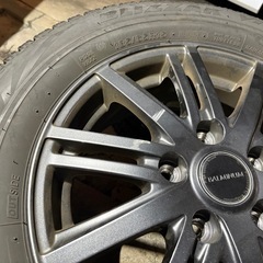 値引き⭐︎ｽﾀｯﾄﾞﾚｽﾎｲｰﾙｾｯﾄ　185/65R15 VRX 2020年製の画像