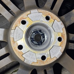 値引き⭐︎ｽﾀｯﾄﾞﾚｽﾎｲｰﾙｾｯﾄ　185/65R15 VRX 2020年製の画像