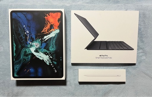 iPadPro (12.9㌅) 第3世代 512GB pencil Folio SONY WH-1000XM3 ワイヤレスヘッドホン イヤホン ELECOM