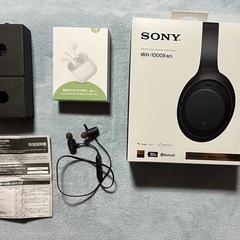 iPadPro (12.9㌅) 第3世代 512GB pencil Folio SONY WH-1000XM3 ワイヤレスヘッドホン イヤホン ELECOMの画像