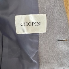 【CHOPIN】子供スーツ120cmライトグレーの画像