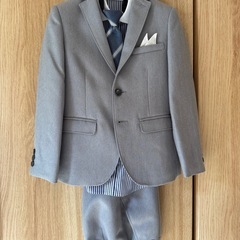 【CHOPIN】子供スーツ120cmライトグレーの画像