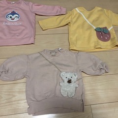 【今月中値下！4,000→3,200】ベビー服　女の子　冬物　90size 51着　まとめ売り　保育園着の画像