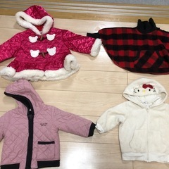 【今月中値下！4,000→3,200】ベビー服　女の子　冬物　90size 51着　まとめ売り　保育園着の画像
