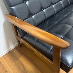 2人掛けソファ/カリモク　Kチェア2シーターの画像