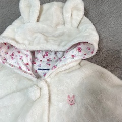 70-90cm ミキハウス ポンチョの画像