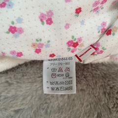 70-90cm ミキハウス ポンチョの画像