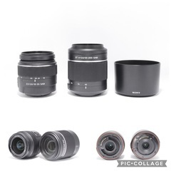 美品✨動作良好✨SONY α65 ダブルレンズセット 一眼レフ 初心者おすすめ ソニーの画像