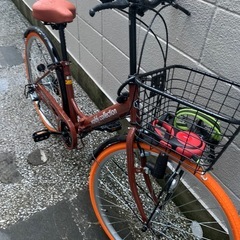 激安早い者勝ち！２６インチ６段変速ギア自転車・の画像