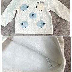 【終了】80cm 秋冬服 4点セットの画像