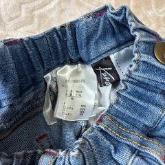 ベビー デニムスカート 80の画像