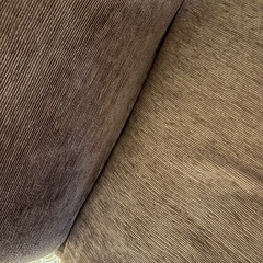 2人掛けソファ　倒してソファベッドも可能の画像