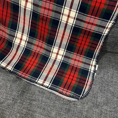 Ralph Lauren ラルフローレン タータンチェック 大判 ブランケットの画像