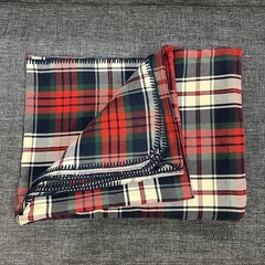 Ralph Lauren ラルフローレン タータンチェック 大判 ブランケットの画像