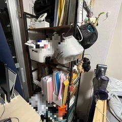 【美品】オープンシェルフ 本棚 ラック 5段本棚 多機能収納ラック 幅60×奥行30×高さ158cm の画像