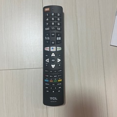 【受渡確定済み】【稼働します】4K液晶テレビ 43型　2020年製　TCL 処理遅めの画像