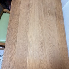 カリモク机せっセットの画像