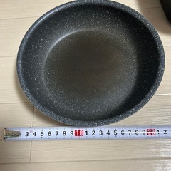 フライパン4つセットIH対応　取っ手蓋つきニトリTORERUの画像