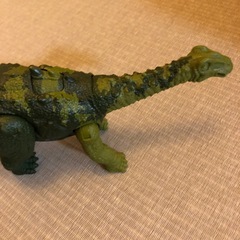 ジュラシックワールド　恐竜　フィギュア　おもちゃ　アトラクションフィギュア　ほえる！ニジェールサウルス　の画像