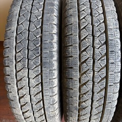 195/75/15LT冬ブリジストンの画像