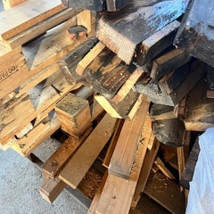 端材　木材　DIY 薪　の画像