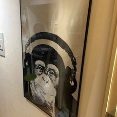 ポスターとポスター入れる額
の画像