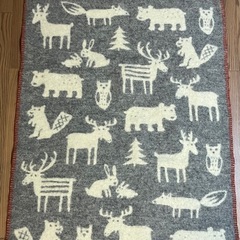 (未使用))クリッパン ウールブランケット ミニサイズ KLIPPAN 65 x 90cmの画像