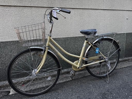 358番　全車両格安販売‼️ 26インチ　オートライト　シティサイクル　ママチャリ